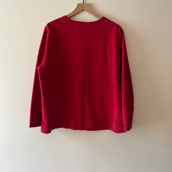 Vintage 1990s Cherokee Spell-Out Pullover Sweatshirt Medium - Picture 2 of 5